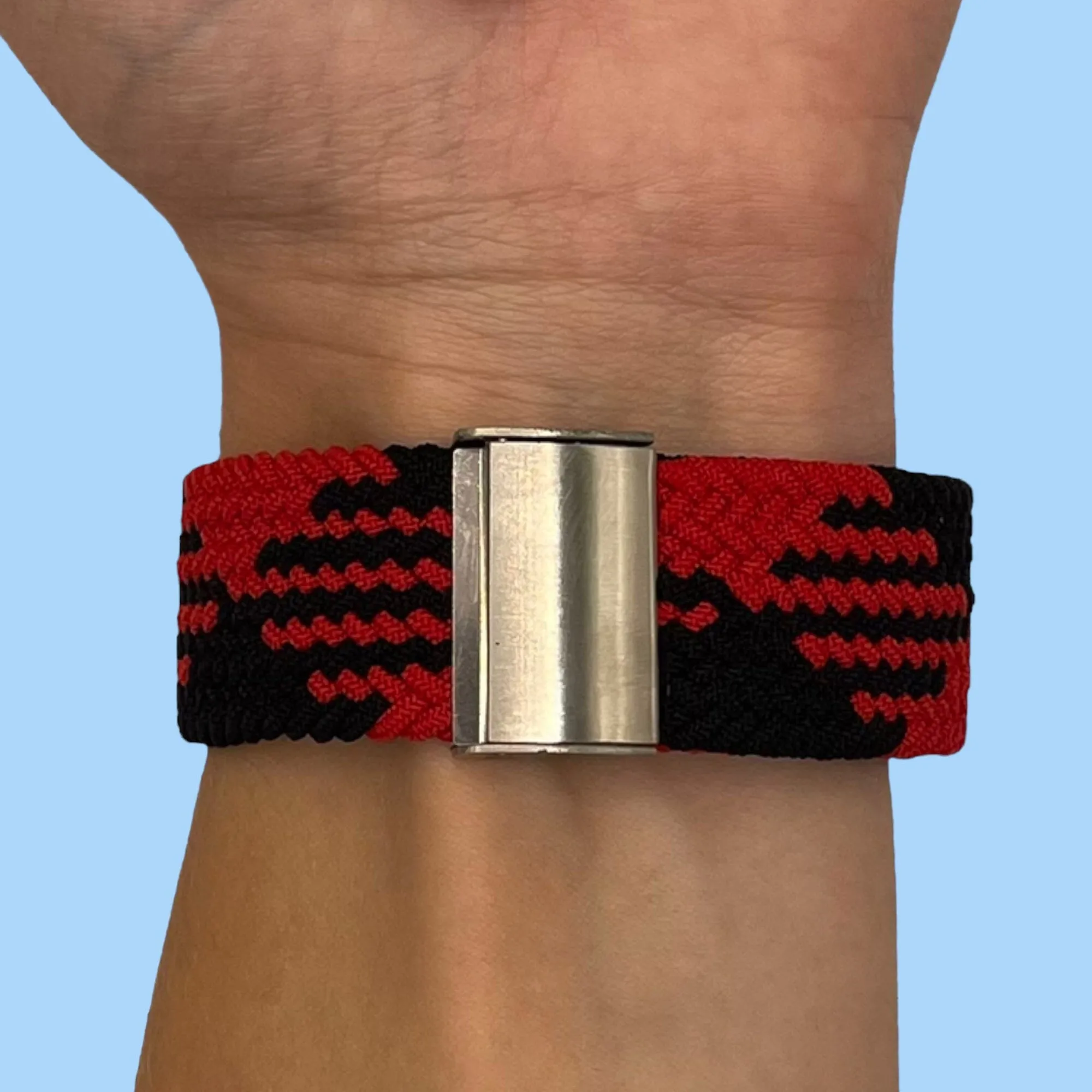 Nylon Braided Loop Watch Straps Compatible with the Garmin Approach S40