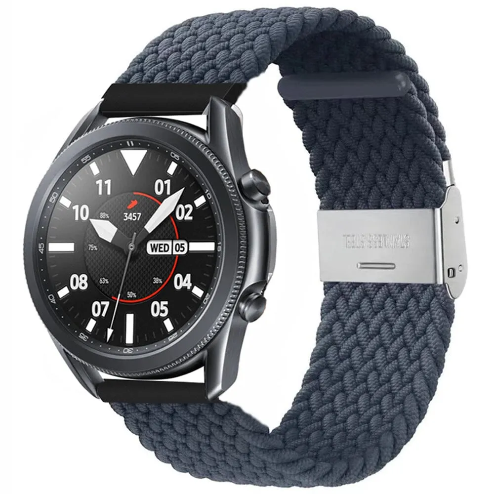Nylon Braided Loop Watch Straps Compatible with the Garmin Approach S40