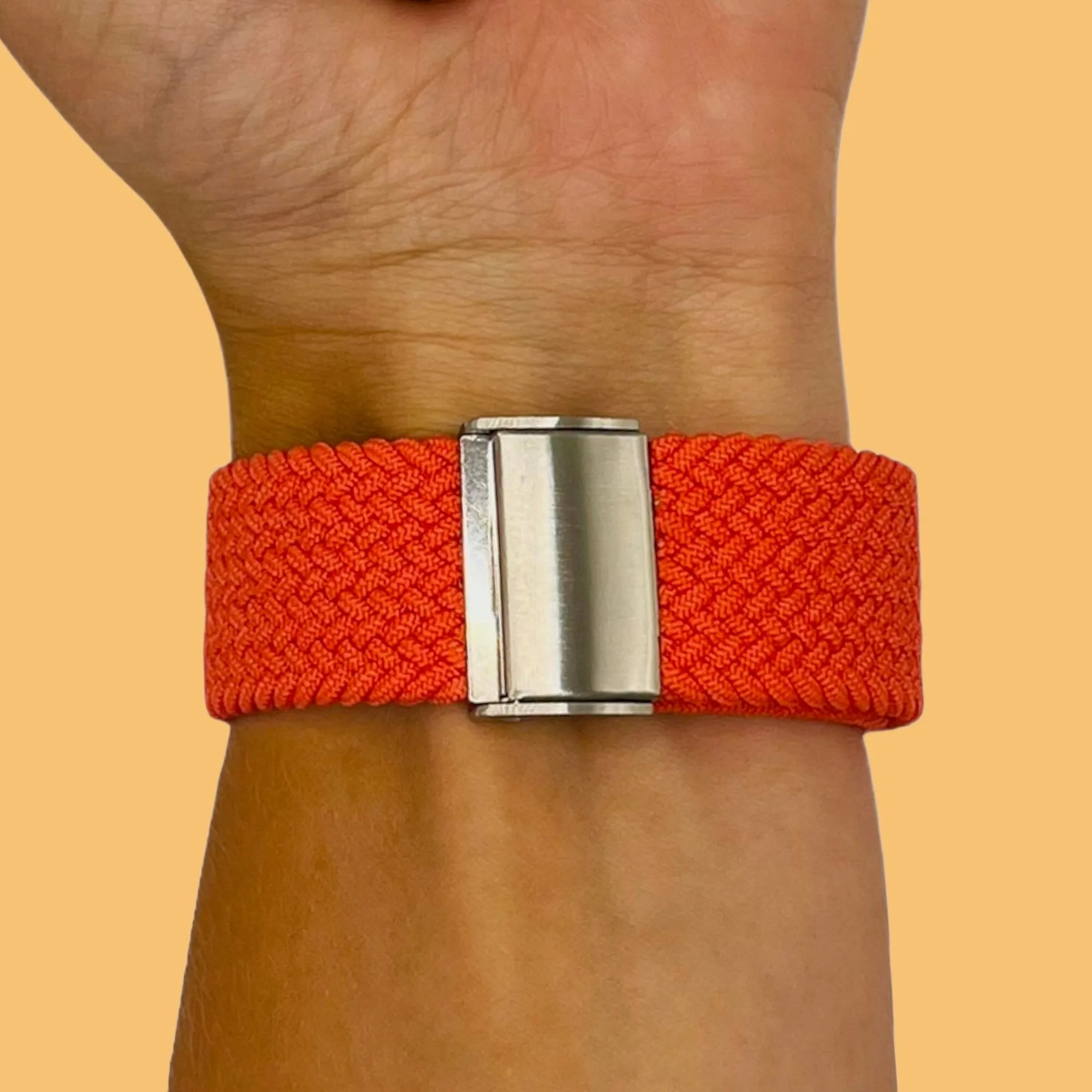 Nylon Braided Loop Watch Straps Compatible with the Garmin Approach S40