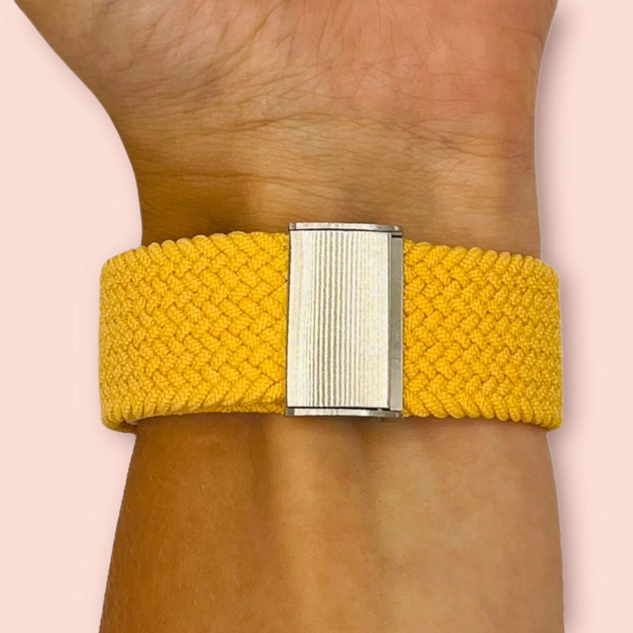 Nylon Braided Loop Watch Straps Compatible with the Garmin Approach S40