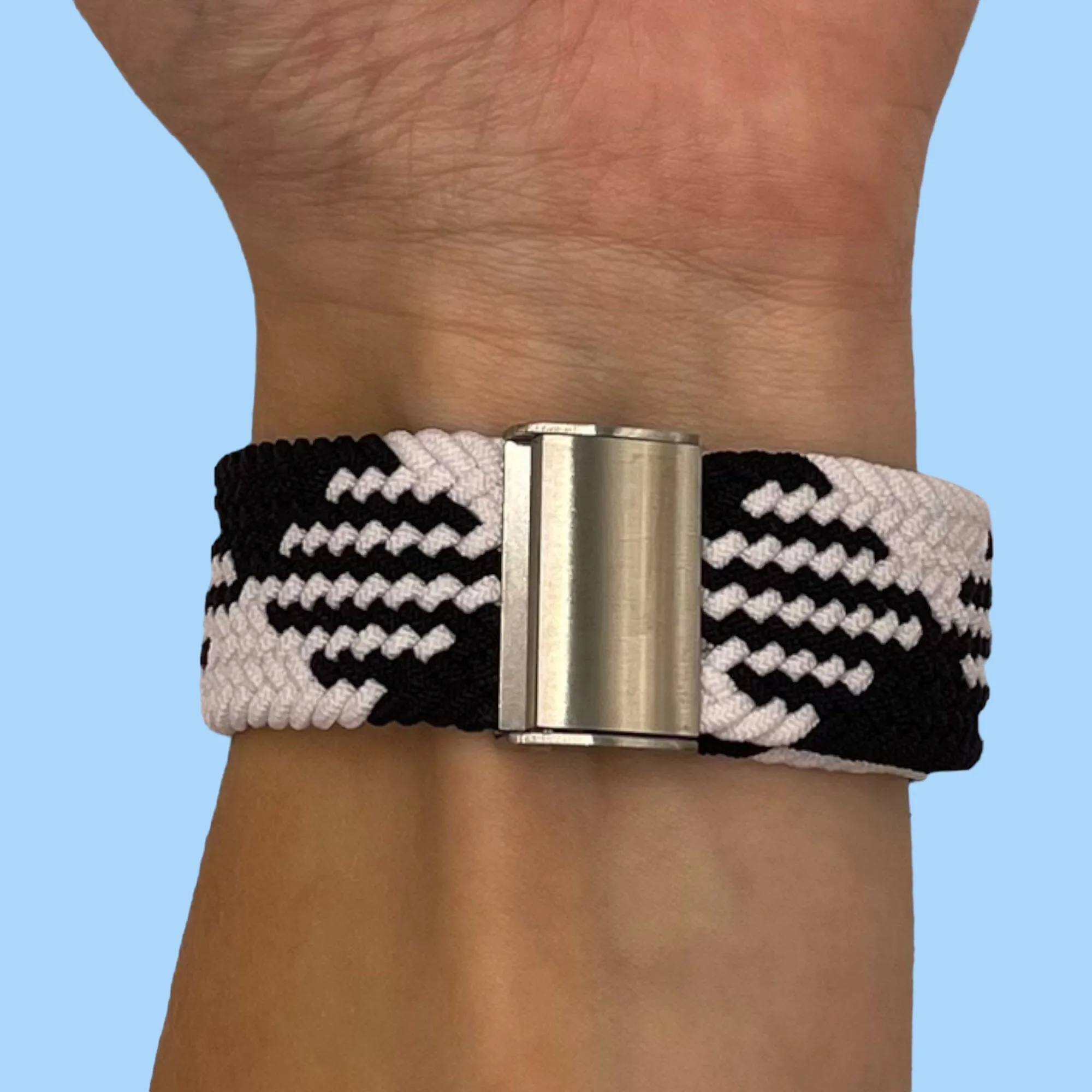 Nylon Braided Loop Watch Straps Compatible with the Garmin Approach S40
