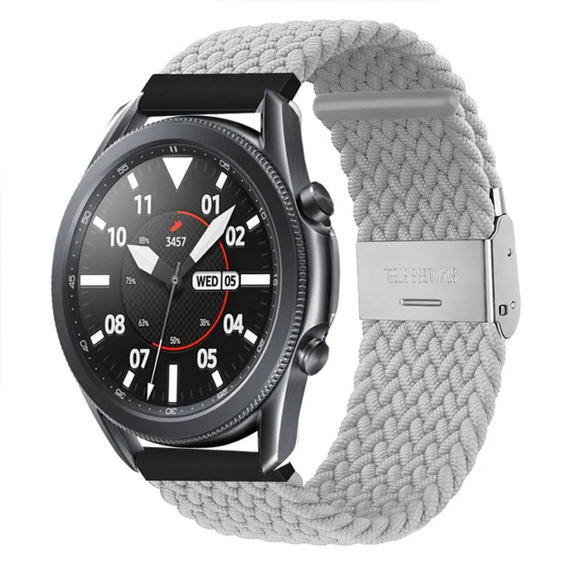 Nylon Braided Loop Watch Straps Compatible with the Garmin Approach S40