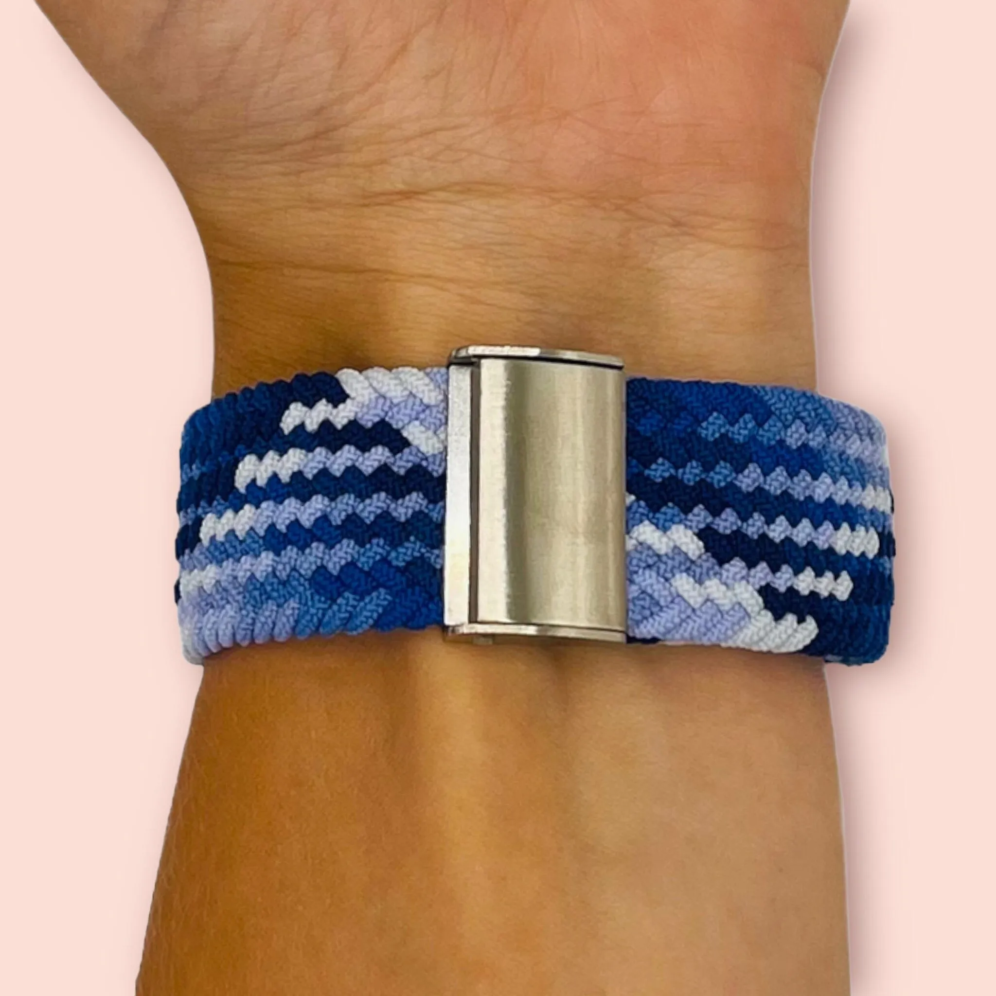 Nylon Braided Loop Watch Straps Compatible with the Garmin Approach S40