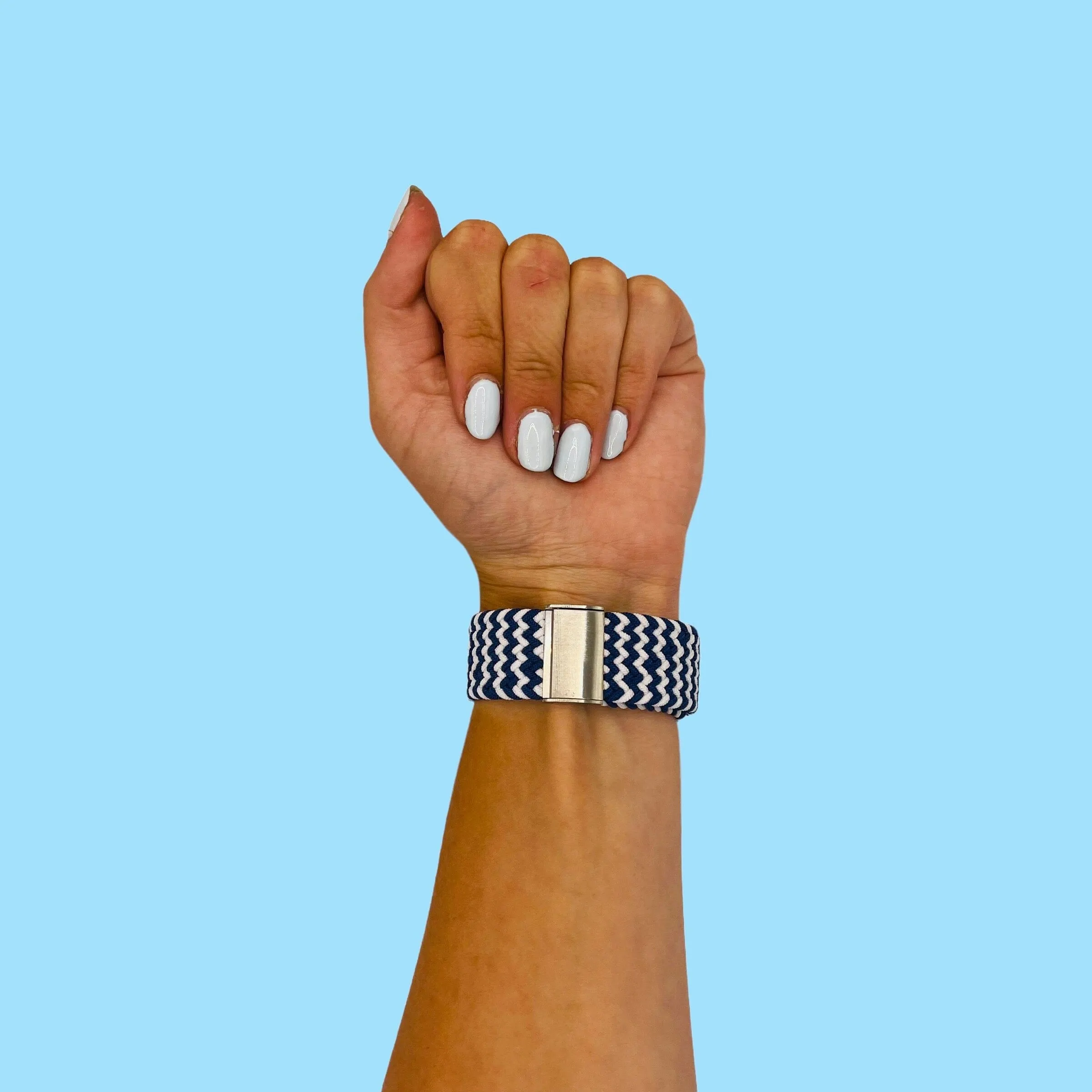 Nylon Braided Loop Watch Straps Compatible with the Garmin Approach S42