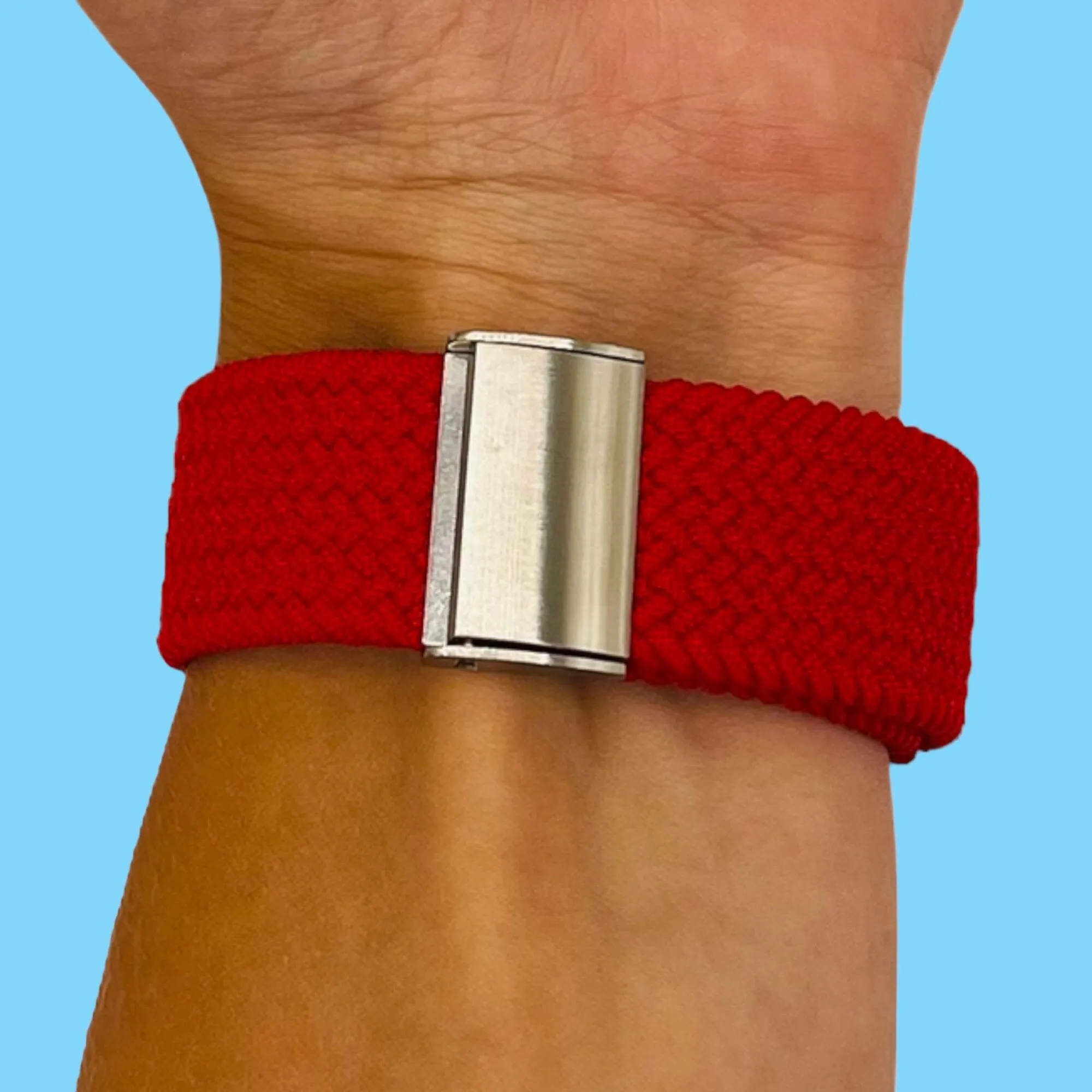 Nylon Braided Loop Watch Straps Compatible with the Garmin Approach S42