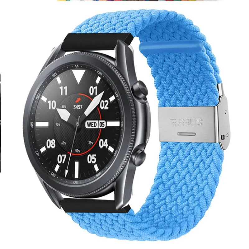 Nylon Braided Loop Watch Straps Compatible with the Garmin Approach S42