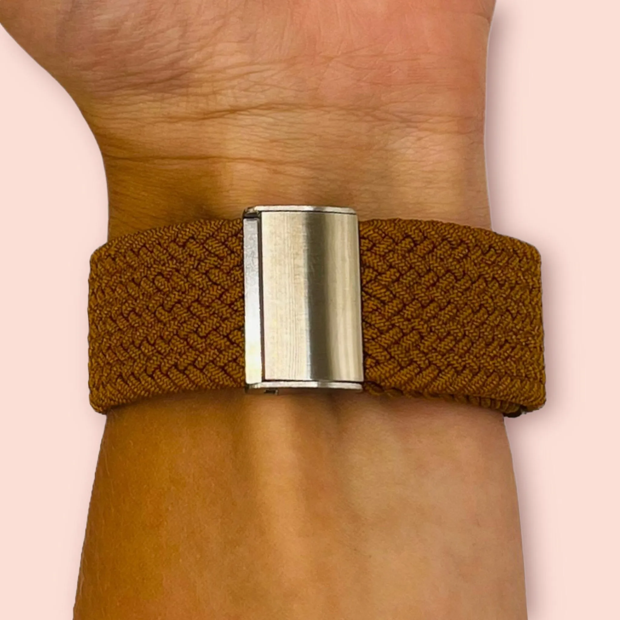 Nylon Braided Loop Watch Straps Compatible with the Garmin Approach S42