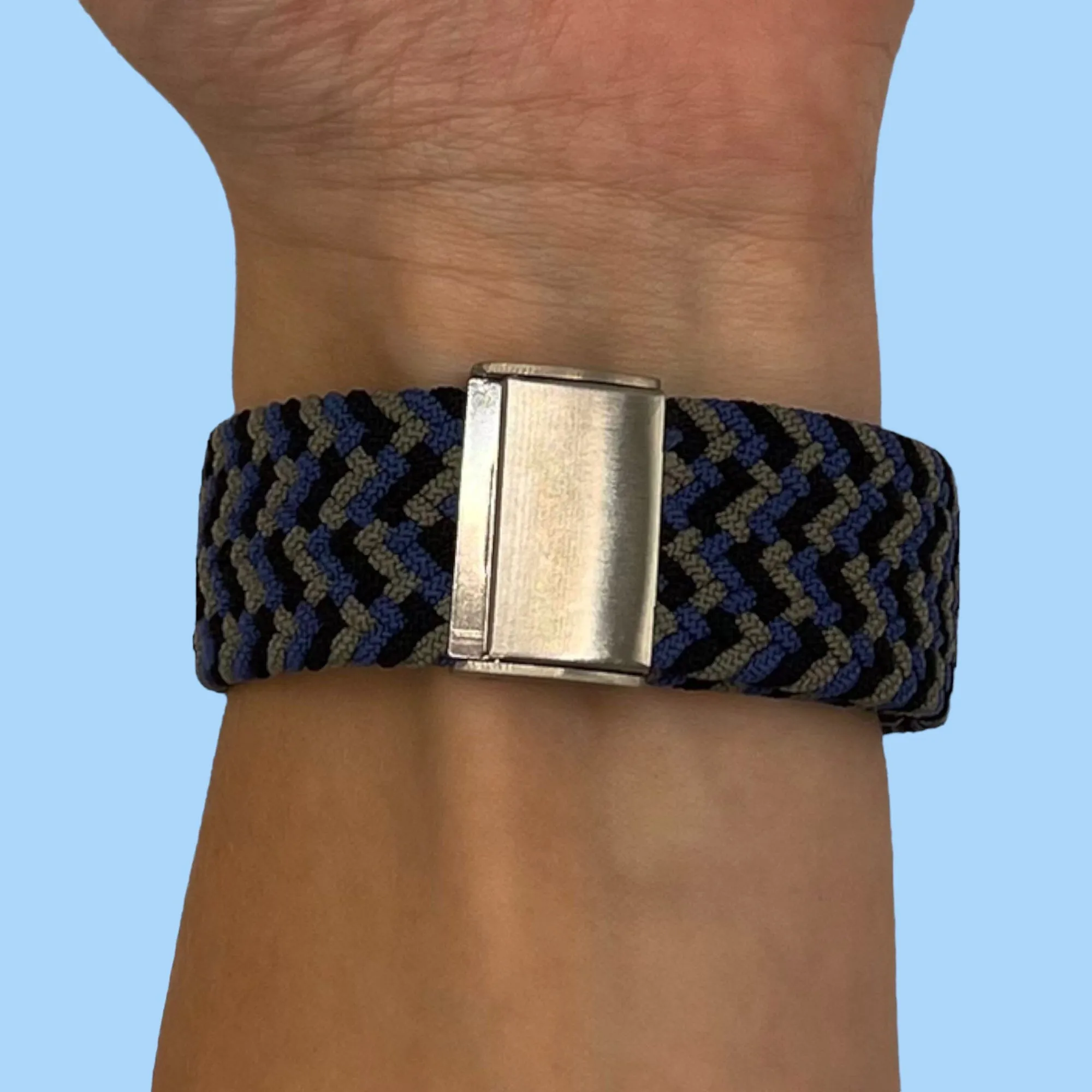 Nylon Braided Loop Watch Straps Compatible with the Garmin Approach S42