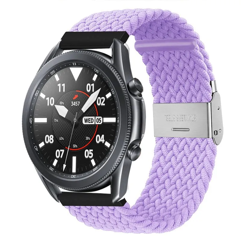 Nylon Braided Loop Watch Straps Compatible with the Garmin Approach S42