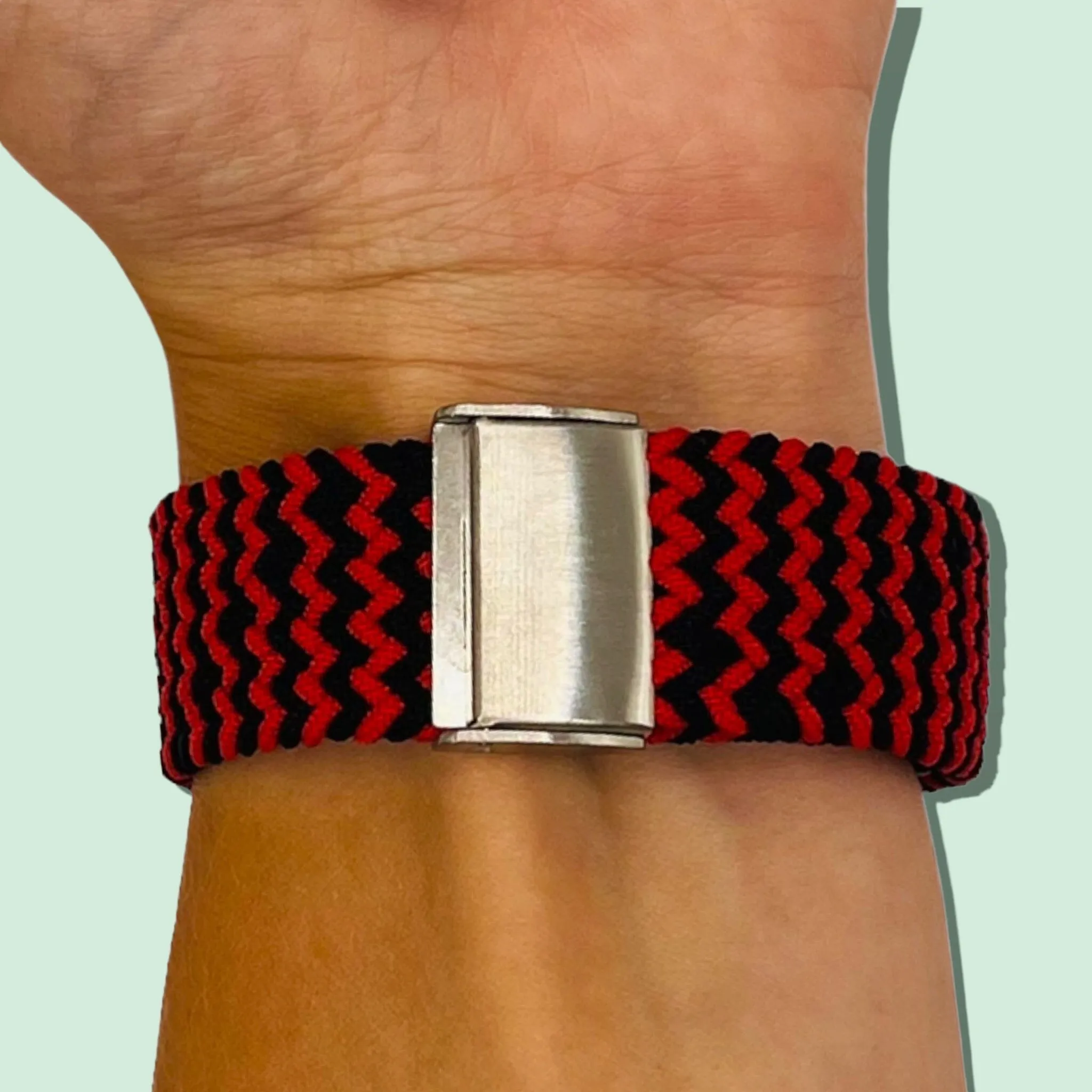 Nylon Braided Loop Watch Straps Compatible with the Garmin Approach S42