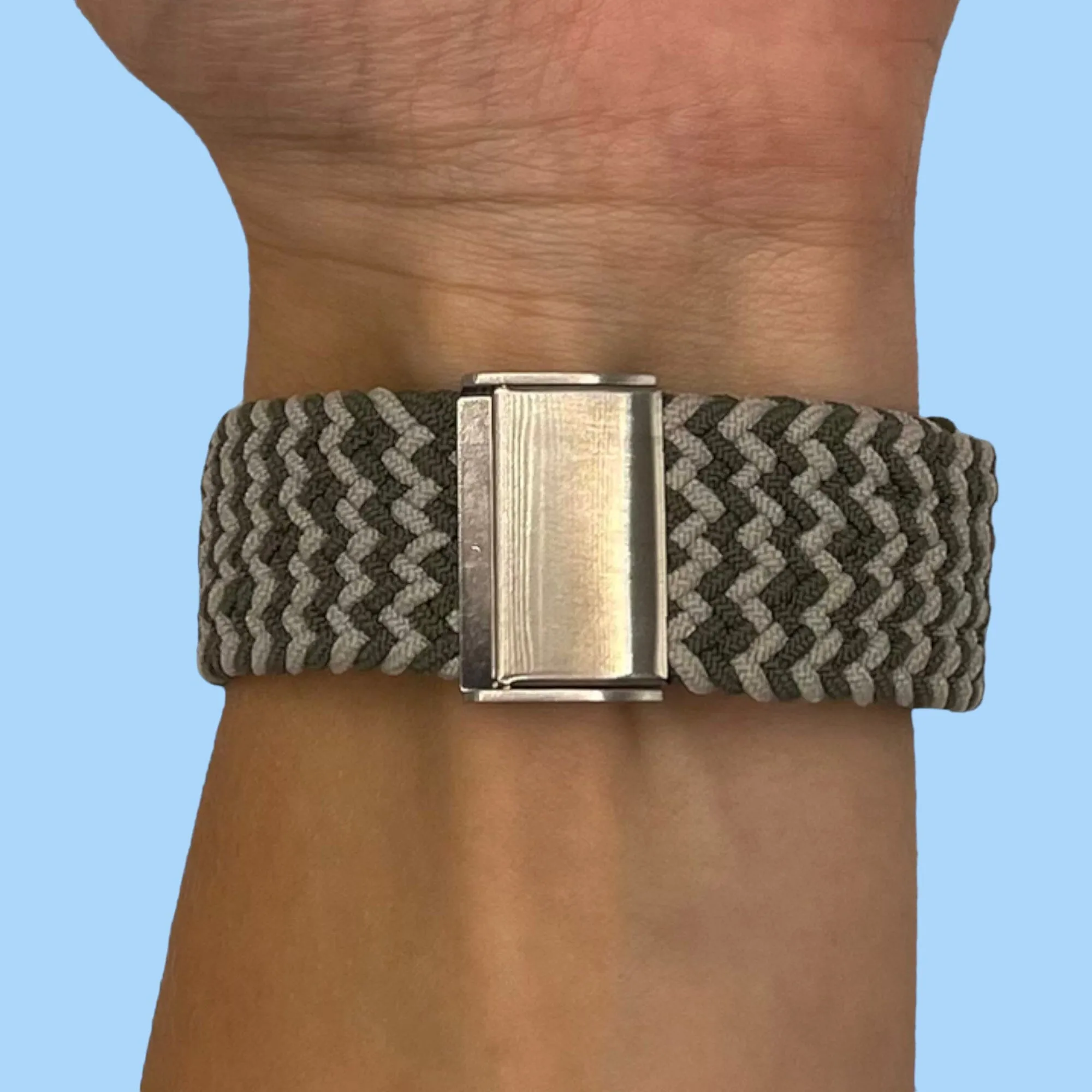 Nylon Braided Loop Watch Straps Compatible with the Garmin Approach S42