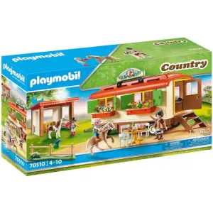 Playmobil 70510 Country Pony Shelter Mobile Home