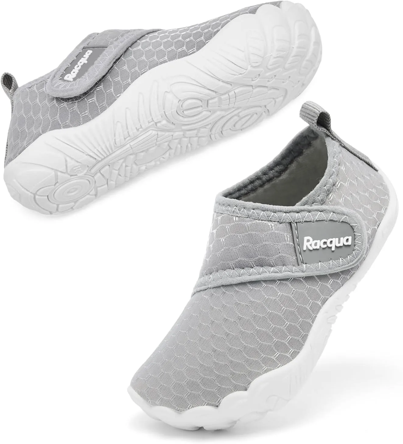 Racqua Boys Toddler Baby Water Shoes Girls Non-Slip Beach Outdoor Sports Breathable Water Shoes Quick Dry Lightweight Swim Pool Aqua Shoes(Baby/Toddler)