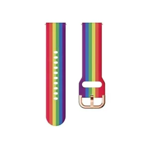 Rainbow Watch Straps compatible with the Garmin Approach S40