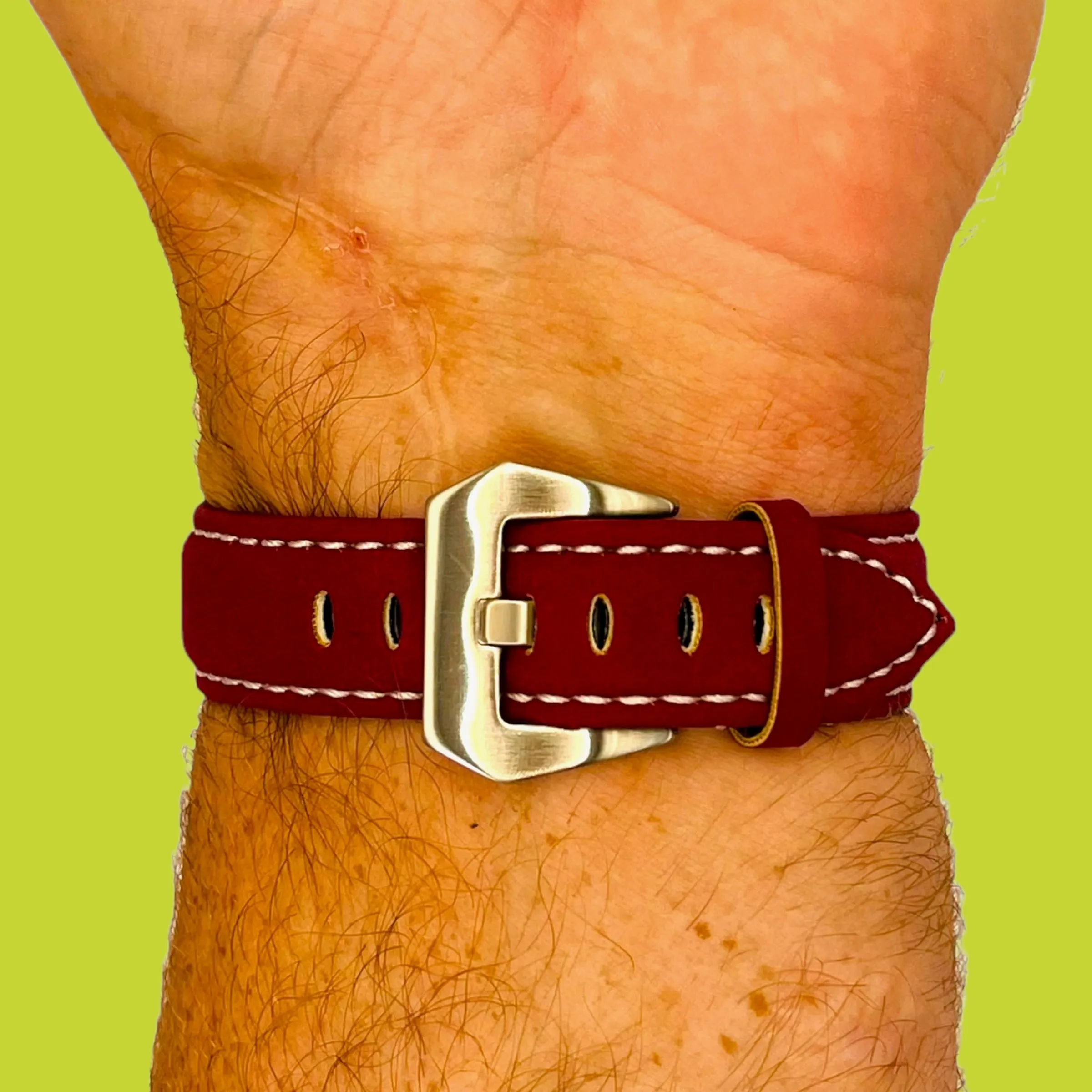 Retro Leather Straps Compatible with the Garmin Approach S40
