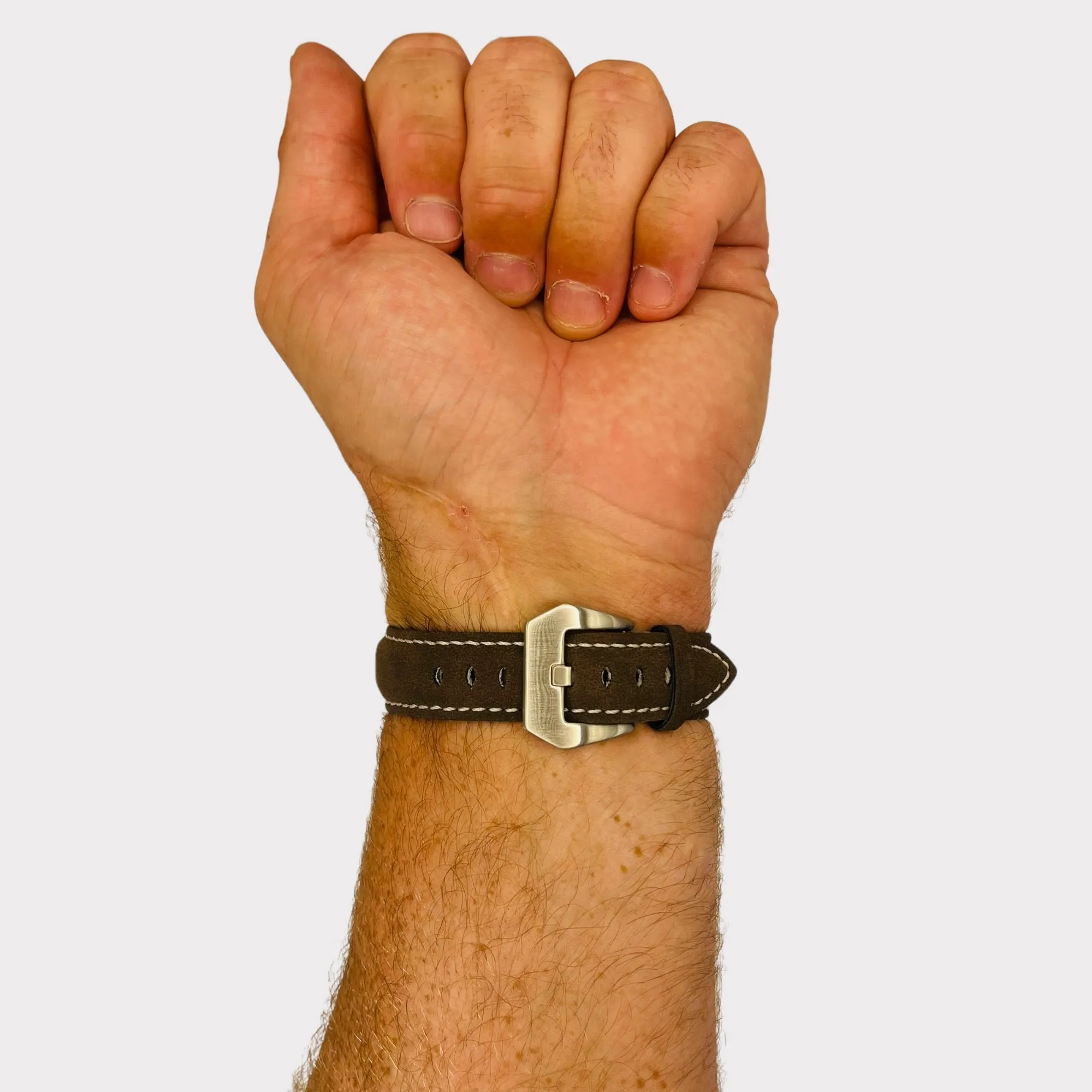 Retro Leather Straps Compatible with the Garmin Approach S40