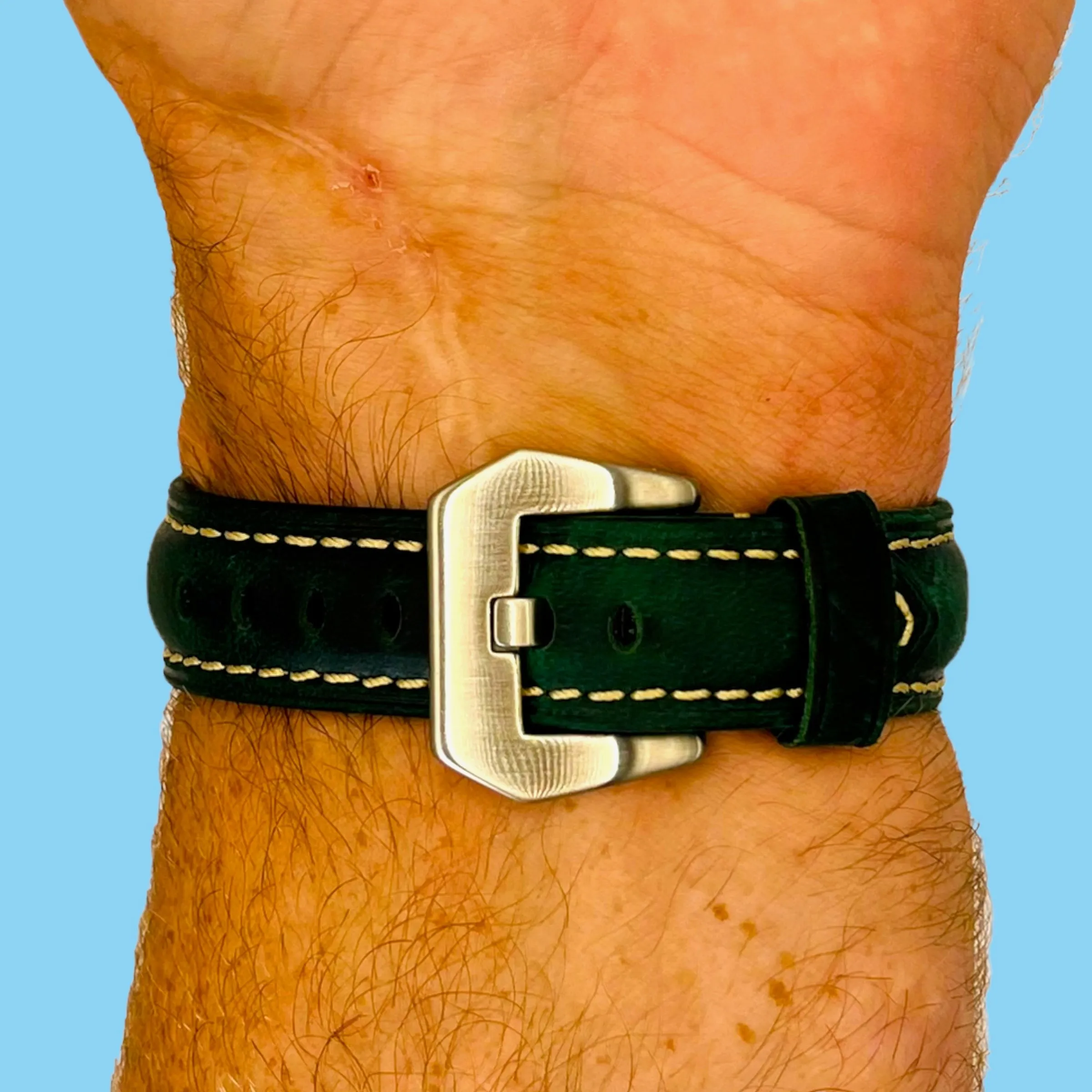 Retro Leather Straps Compatible with the Garmin Approach S40
