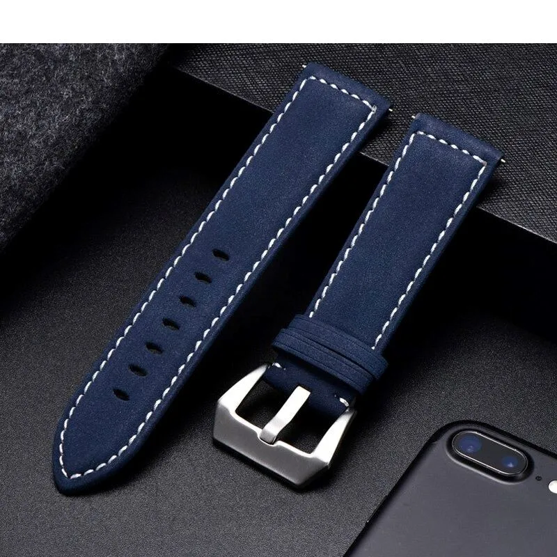 Retro Leather Straps Compatible with the Garmin Approach S40