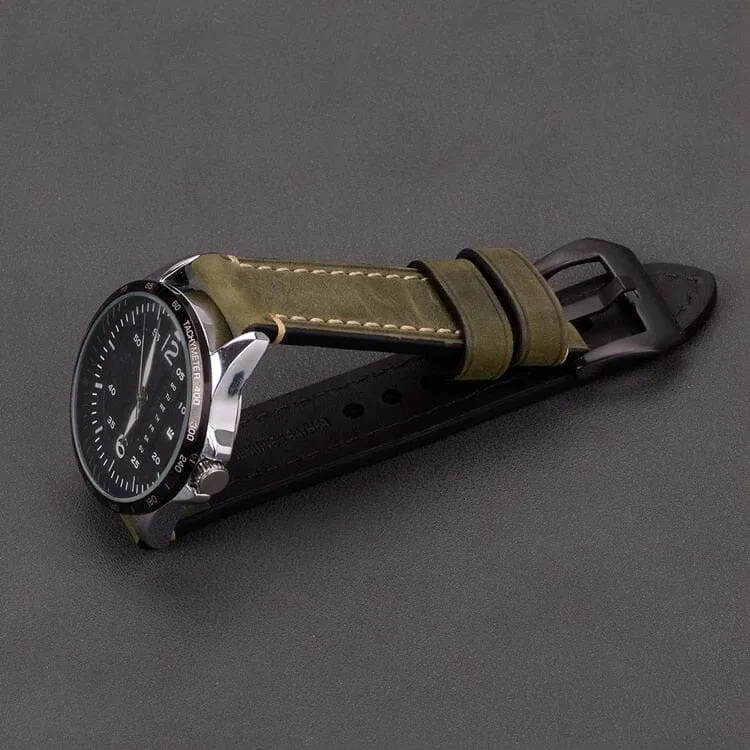 Retro Leather Straps Compatible with the Garmin Approach S40