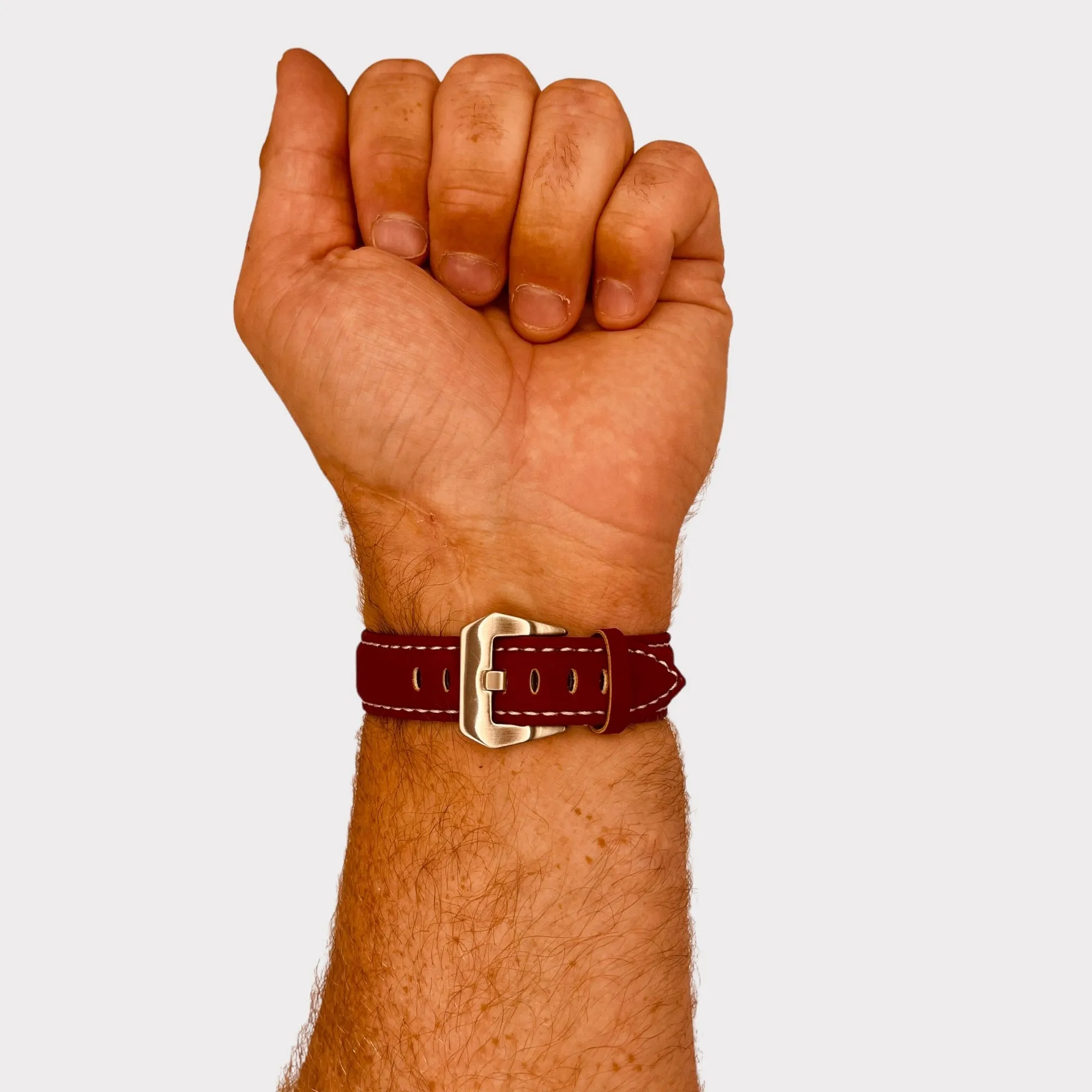 Retro Leather Straps Compatible with the Garmin Approach S40