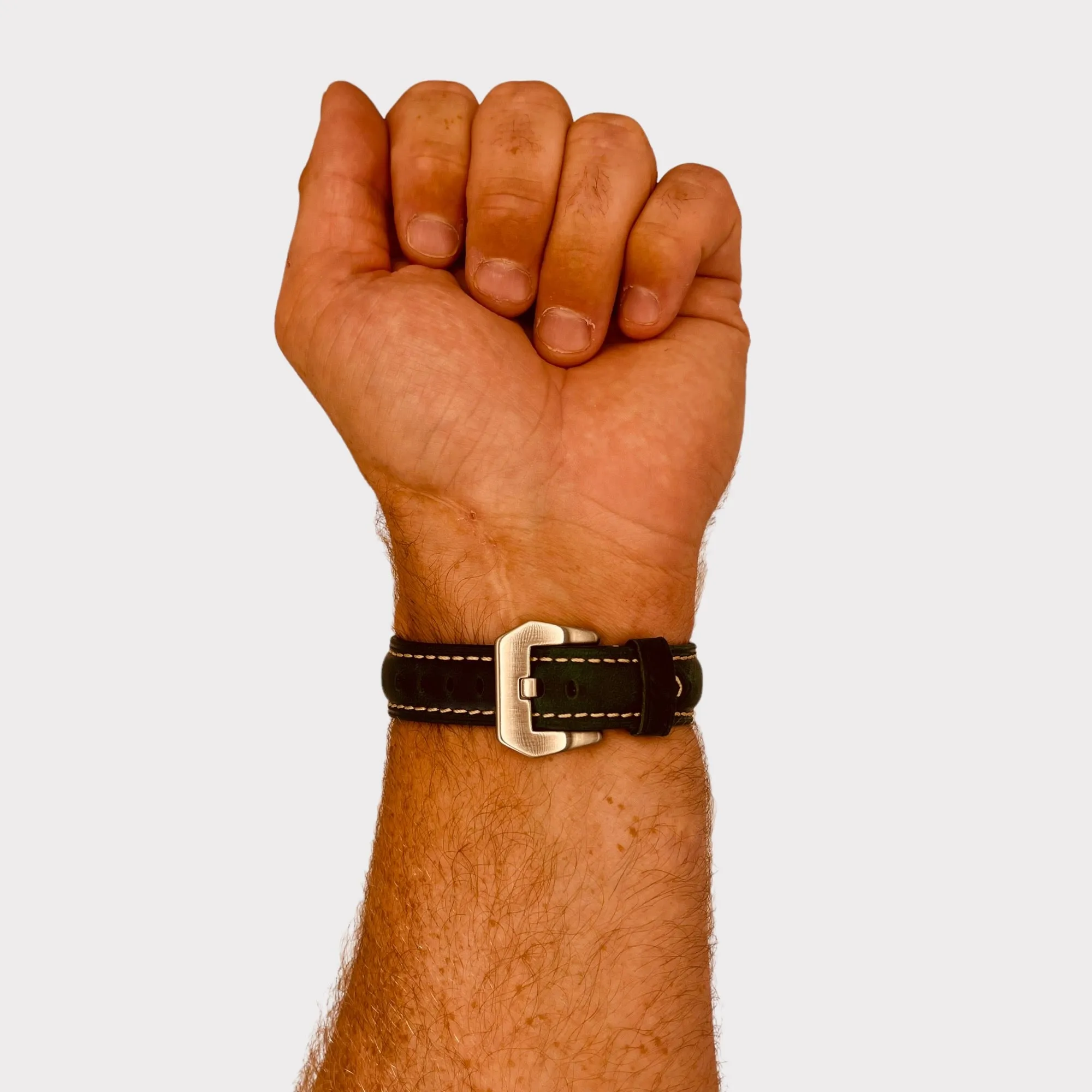 Retro Leather Straps Compatible with the Garmin Approach S40