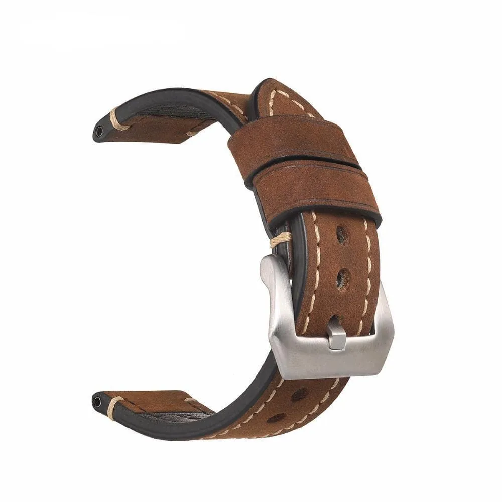 Retro Leather Straps Compatible with the Garmin Approach S40