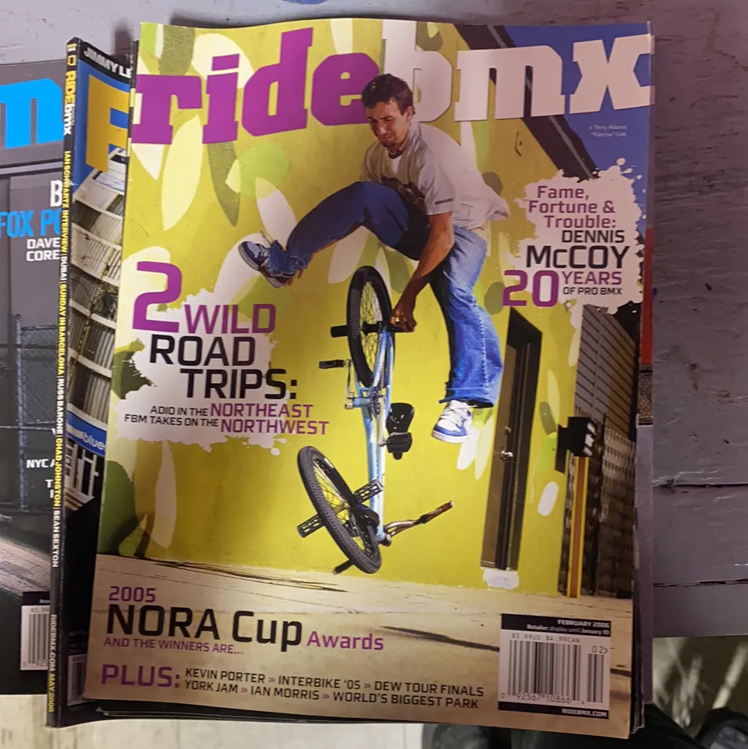 Ride Bmx magazine back issues 2006