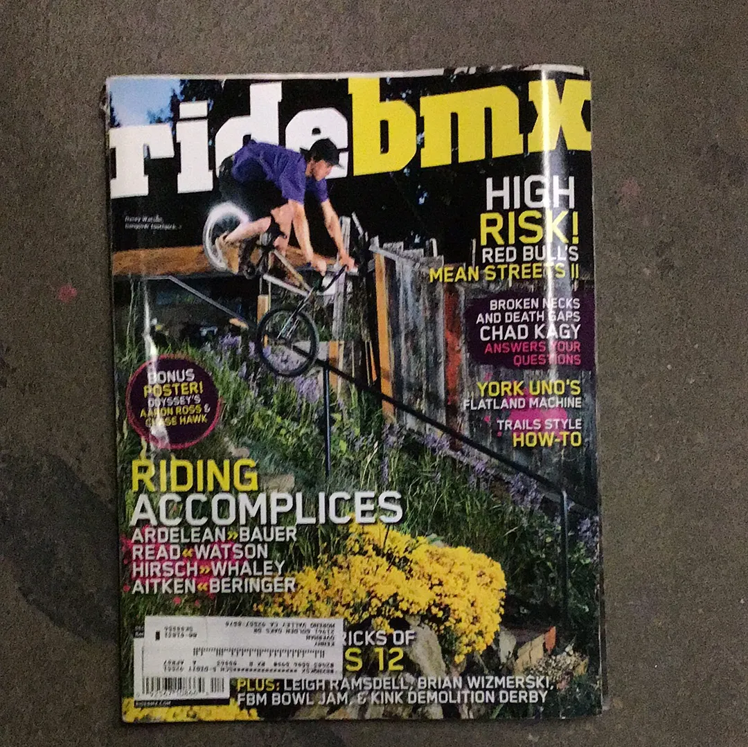 Ride Bmx magazine back issues 2006