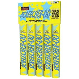 SCREECHER-OO Brick  Of 12 packs of 5 Pcs.