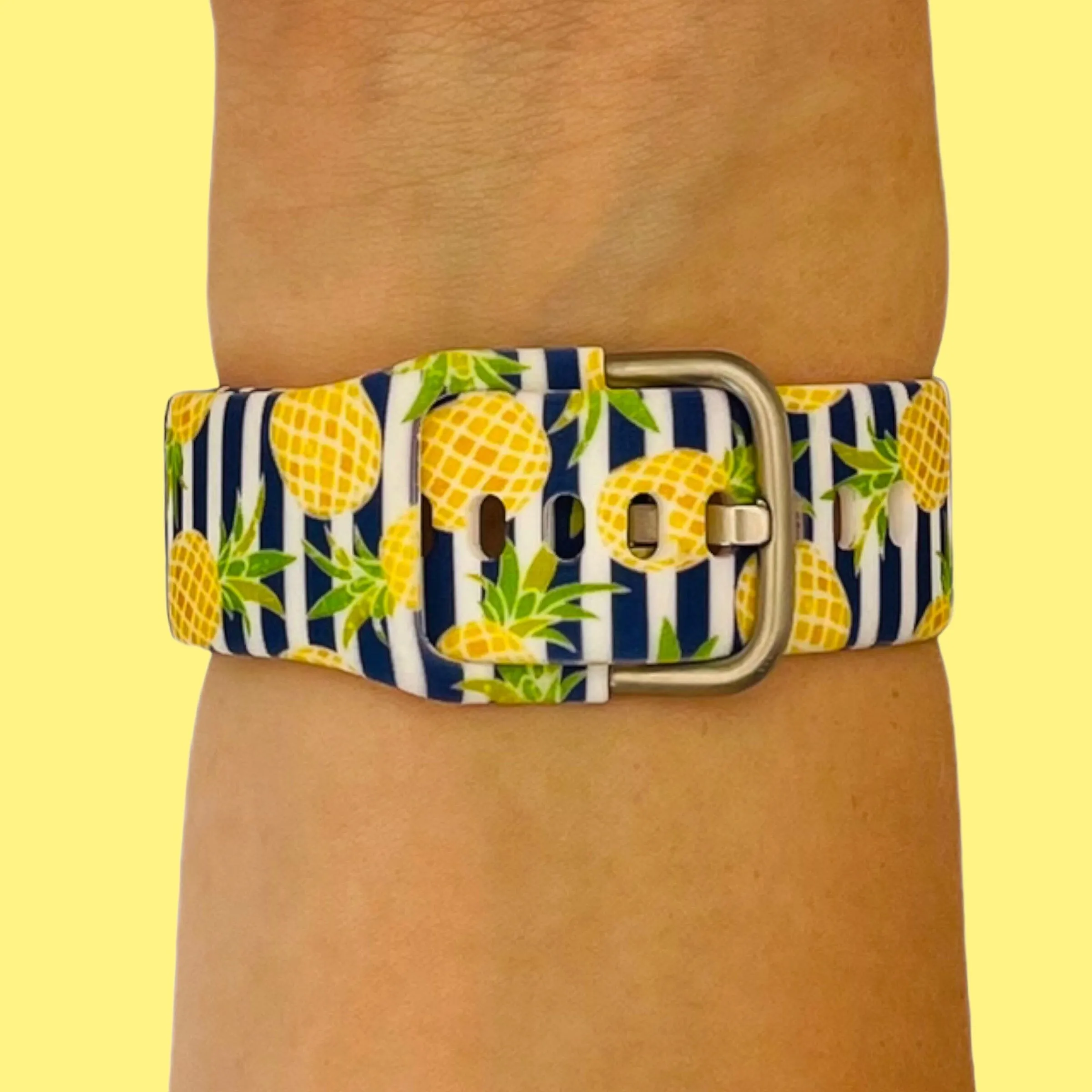 Silicone Pattern Watch Straps compatible with the Garmin Approach S42