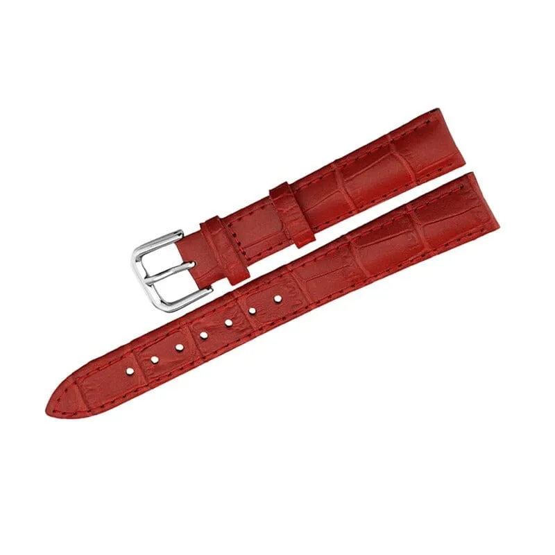 Snakeskin Leather Watch Straps Compatible with the Garmin Approach S12