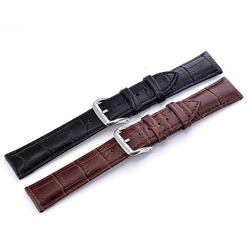 Snakeskin Leather Watch Straps Compatible with the Garmin Approach S12