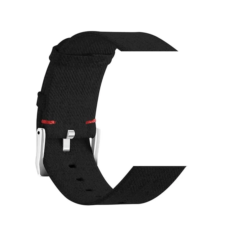 Stylish Canvas Watch Straps Compatible with Garmin Approach S42
