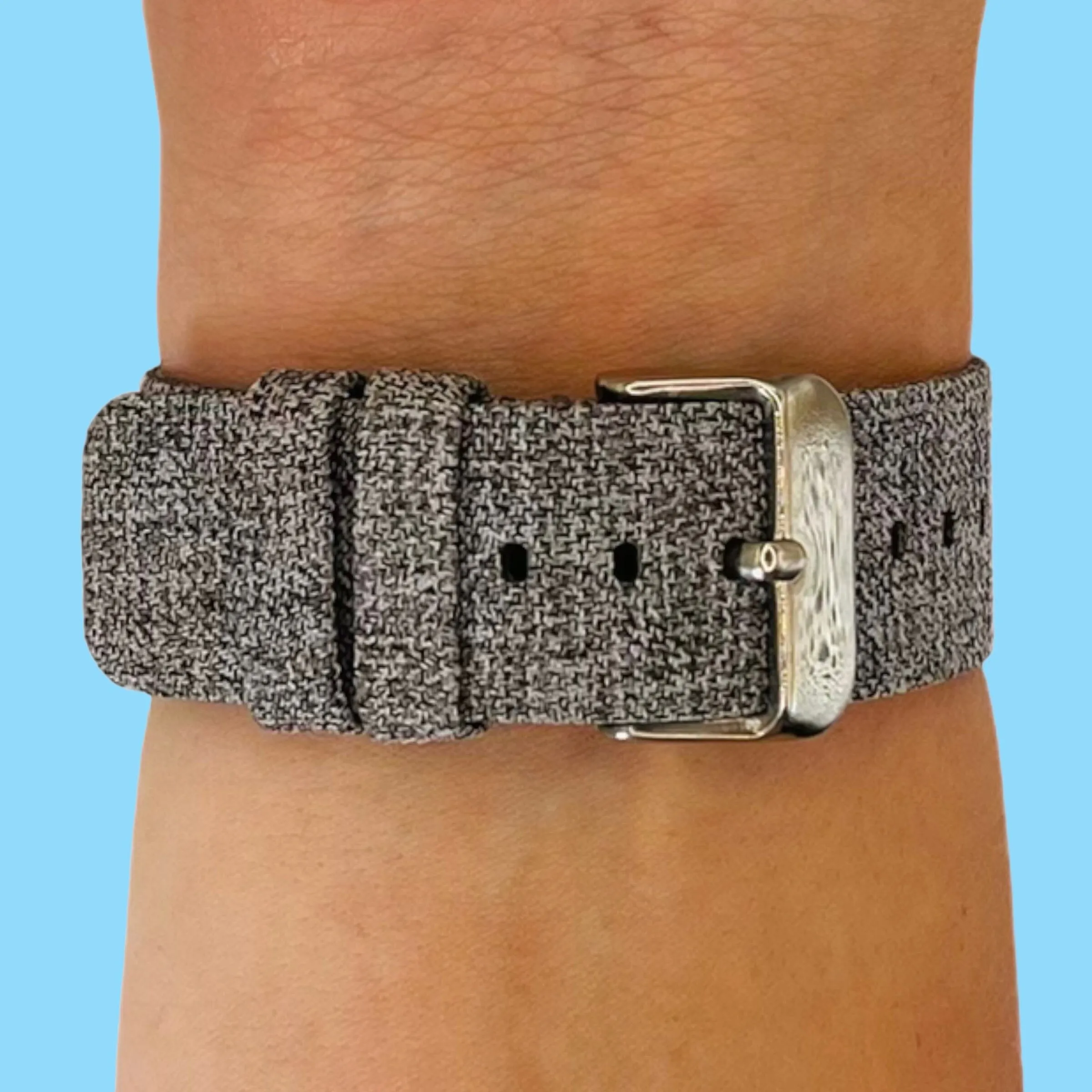 Stylish Canvas Watch Straps Compatible with Garmin Approach S42