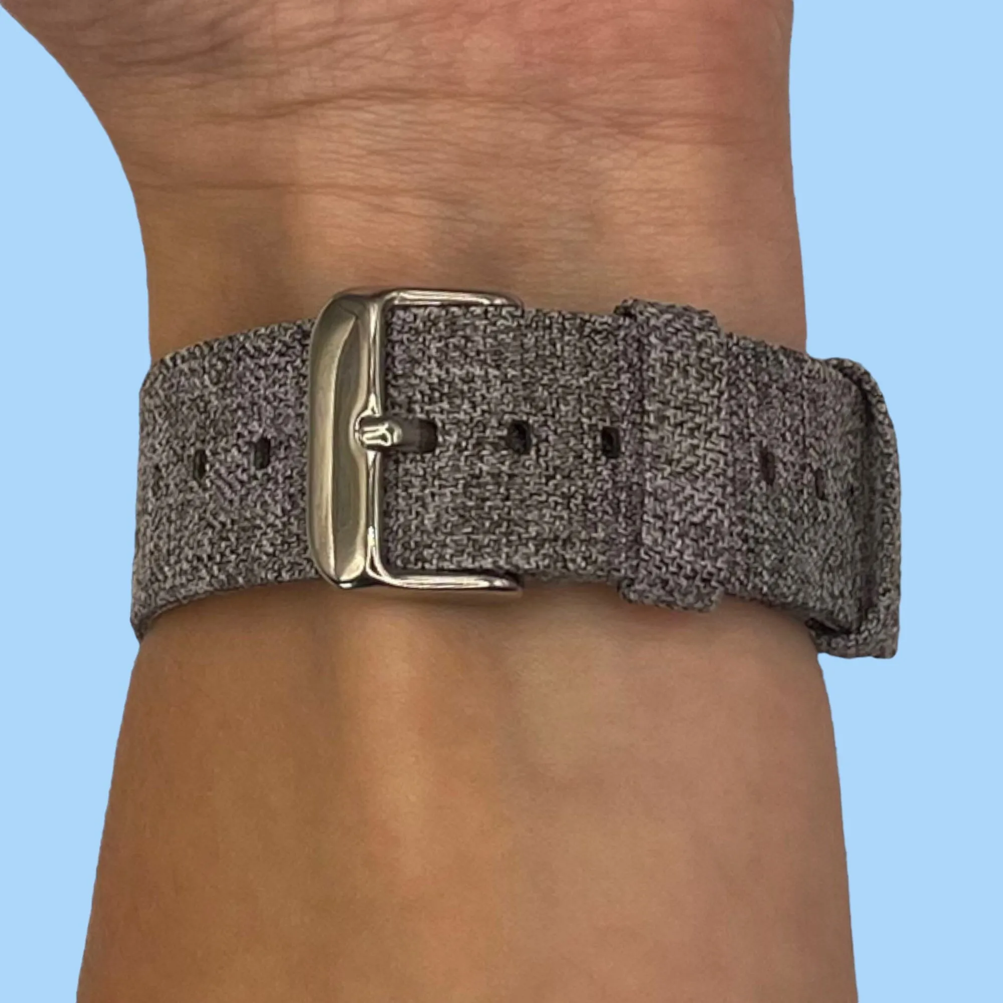 Stylish Canvas Watch Straps Compatible with Garmin Approach S42