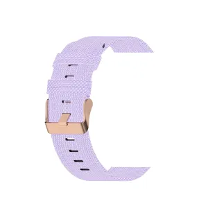 Stylish Canvas Watch Straps Compatible with Garmin Approach S42