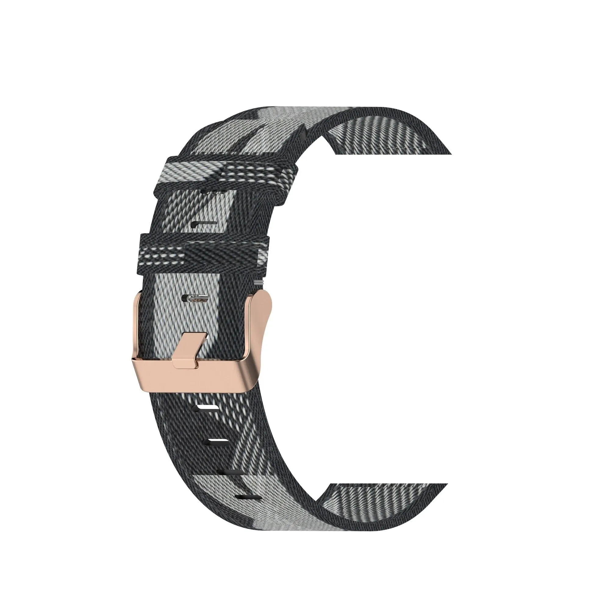Stylish Canvas Watch Straps Compatible with Garmin Approach S42