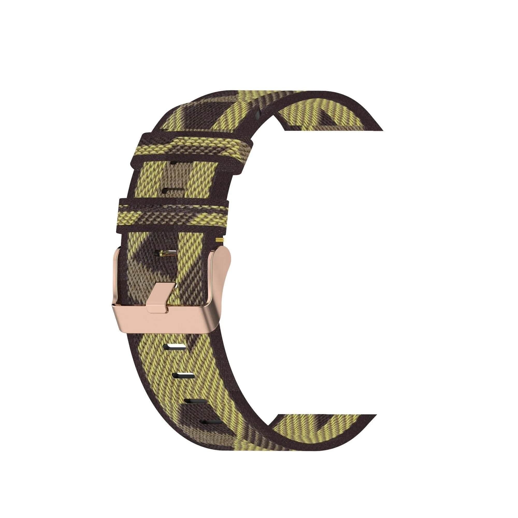 Stylish Canvas Watch Straps Compatible with Garmin Approach S42