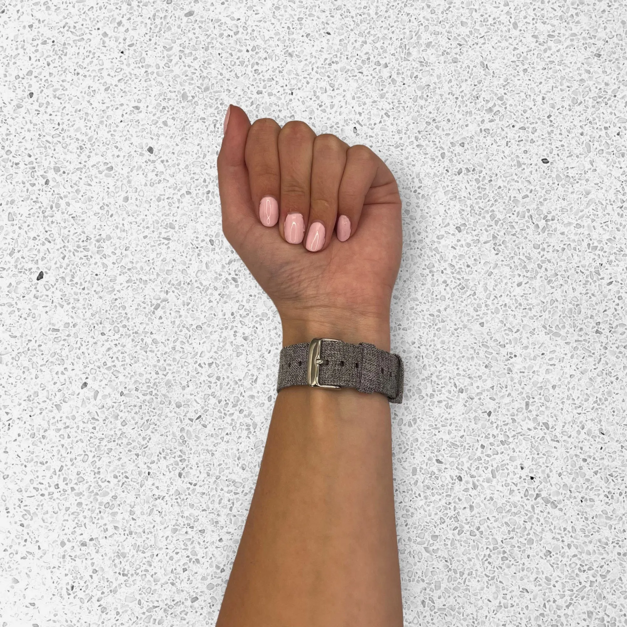 Stylish Canvas Watch Straps Compatible with Garmin Approach S42