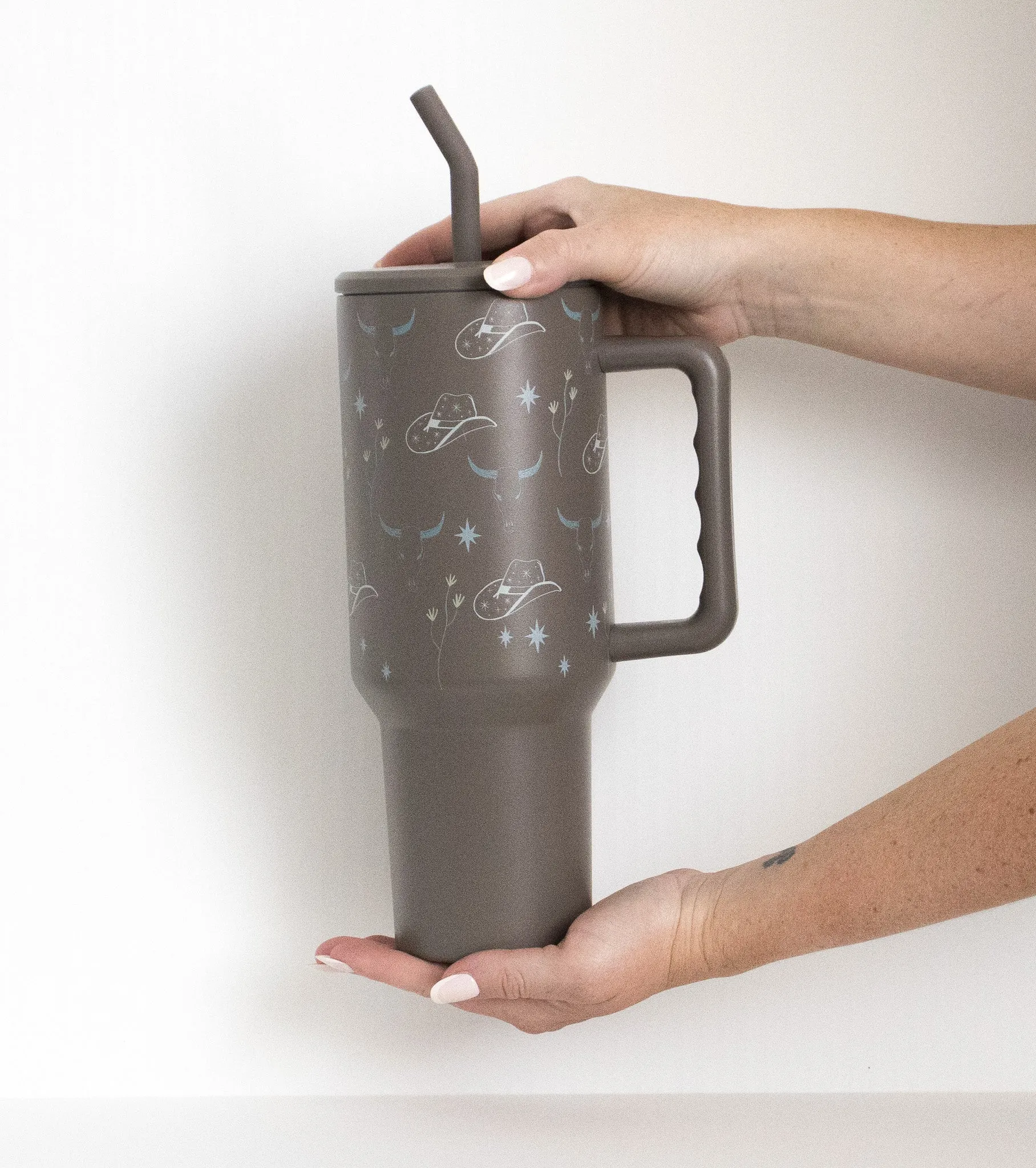 Western Print Tumbler