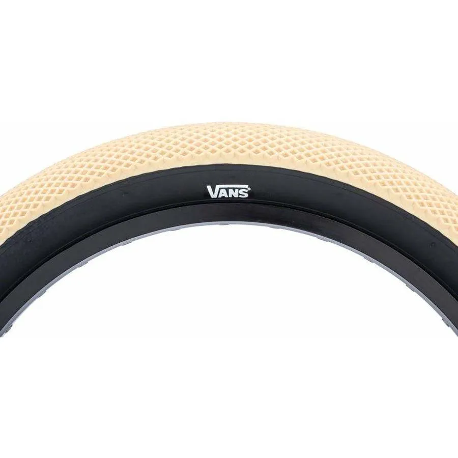 x Vans Cream/Black BMX Tire - 20 x 2.4"